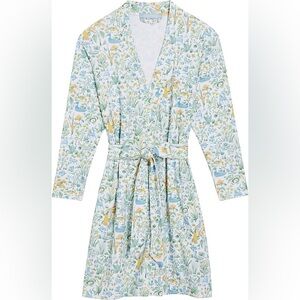 Hill House Sherwood Forest Floral Sleep Dress & Robe Set M Babydoll Cotton